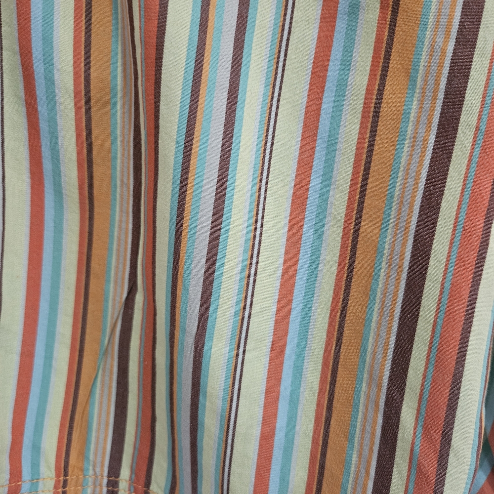 Free People Multicolor Striped Women Shorts - Picture 4 of 7